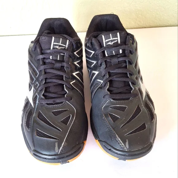 Mizuno Wave Hurrican Black Size 10 Volleyball No Marking Trainer Sneakers - Picture 5 of 6